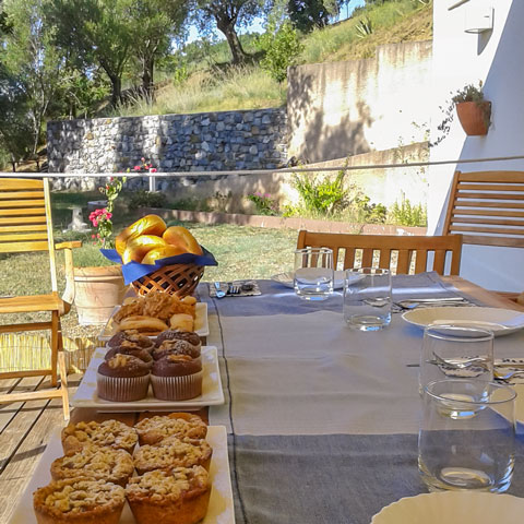 Colazione in gazebo