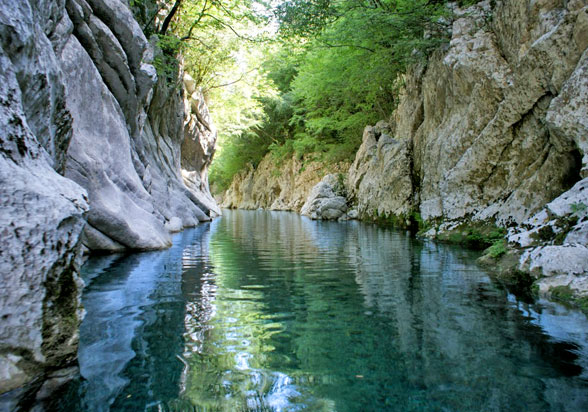 Gole del fiume Calore